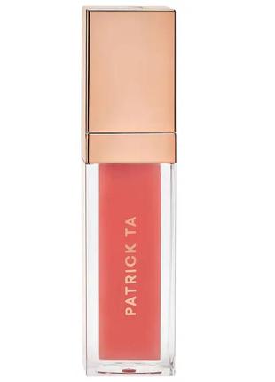 Зволожуючий блиск для губ patrick ta major volume plumping gloss, 9 мл