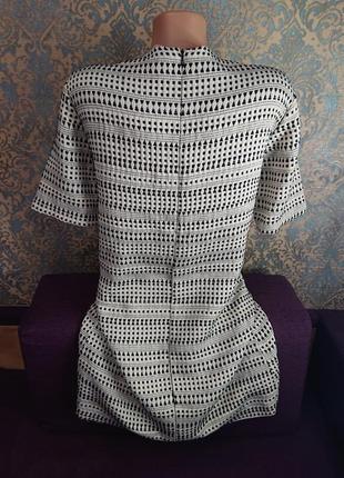 Женское платье вышивка бисер zara р.42/445 фото