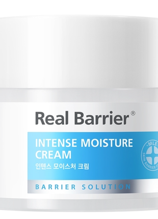 Зволожувальний крем для обличчя real barrier intense moisture cream 50 ml