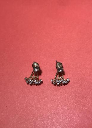 Серьги гвоздики, бижутерия