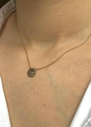 Золотое колье amari без камней (13841901) 400450 размер