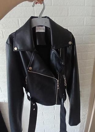Кожаная куртка косуха