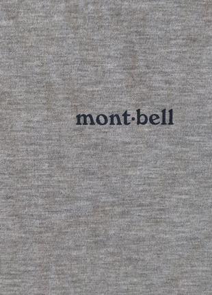 Трекинговая футболка от японского бренда montbell wickron raglan t5 фото