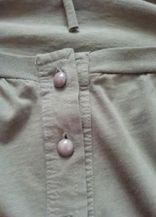 Женская блуза футболка топ укороченная кроп топ трикотаж коттон новая однотонная6 фото