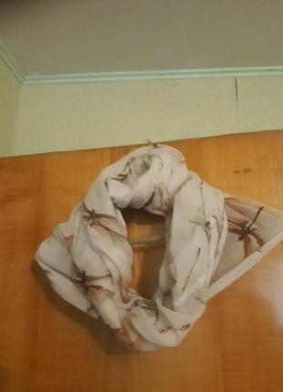 Нежный шарфик, шарф, снуд--хомут,c&amp;a1 фото
