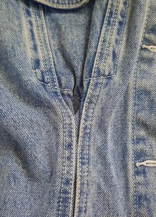 Джинсовка, джинсовая куртка oversize5 фото