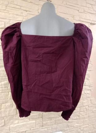 Женская блуза в стиле прованс, из натуральной ткани х/б ,размер 48-502 фото