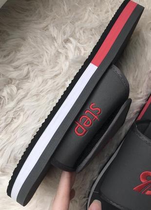 Капці шльопанці шльопки тапки тапочки літні пляжні на липучках на широку ногу...