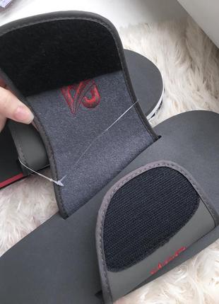 Капці шльопанці шльопки тапки тапочки літні пляжні на липучках на широку ногу...