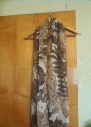 Ніжний шифоновий шарфик,шарф,c&a2 фото