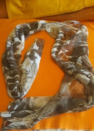 Ніжний шифоновий шарфик,шарф,c&a3 фото