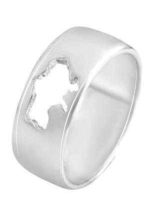 Серебряное кольцо komilfo с без камней, вес изделия 4,81 гр (2136842) 18 размер