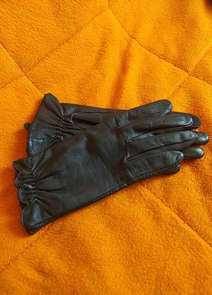 Кожаные перчатки touchpoint1 фото