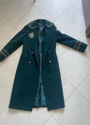 Шерстяне пальто zara український бренд пальто раслов