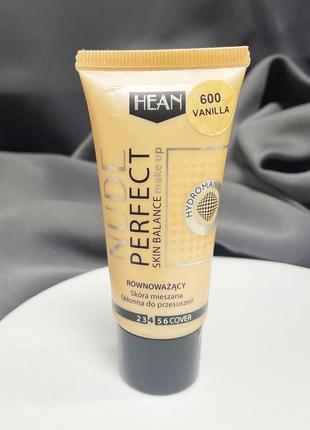 Тональний крем hean vanilla 600 nude perfec
