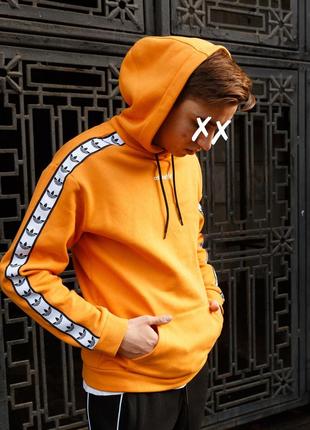 Кофта мужская adidas х orange весенняя осенняя летняя худи мужское адидас с капюшоном2 фото