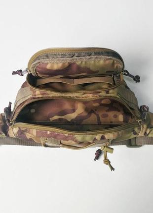 Сумка поясна тактична піксель камуфляж сумка через плече на пояс військова армійська9 фото