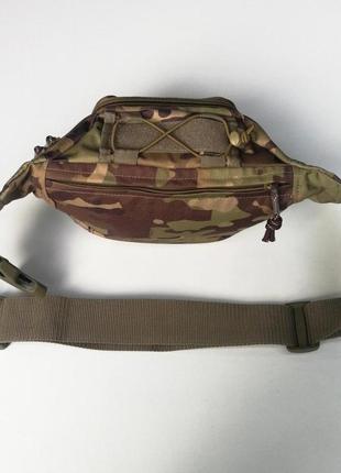 Сумка поясна тактична піксель камуфляж сумка через плече на пояс військова армійська7 фото
