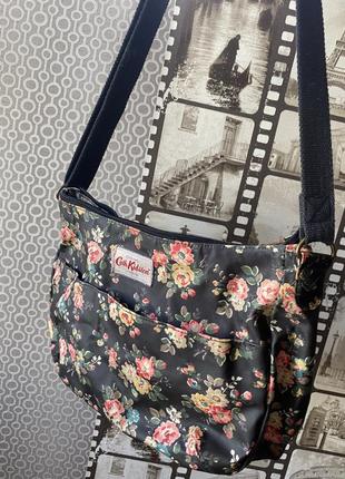 Вместительная сумка хлопок с пропиткой cath kidston