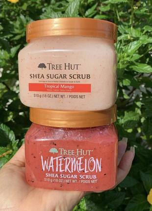 Скраб для тіла tree hut sugar scrub 510 г watermelon (соковитий кавун)