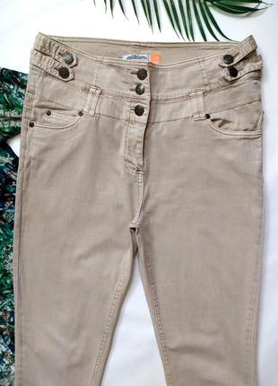 Стильные джинсы с высокой посадкой select denim, скинни, джеггинсы, трубы, прямые