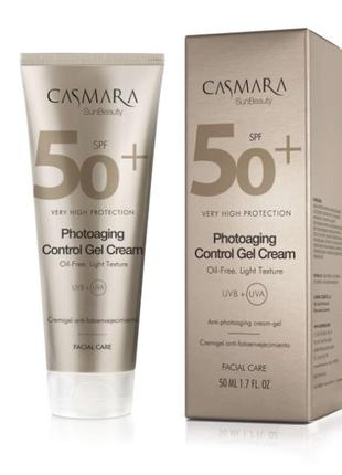 Гель-крем spf 50 против фотостарения casmara испания