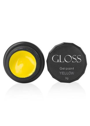 Гель-фарба gloss yellow