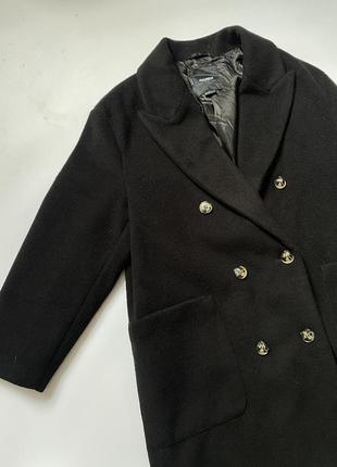 Двубортное пальто осеннее пальто зимнее пальто демисезонное пальто теплое пальто