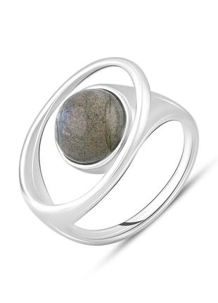 Срібне кільце komilfo з 2.825ct, вага виробу 6,18 г (2130123) 19 розмір1 фото
