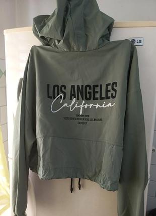 Худи толстовка бомбер фирменный жен.x 44-46р.zara турция