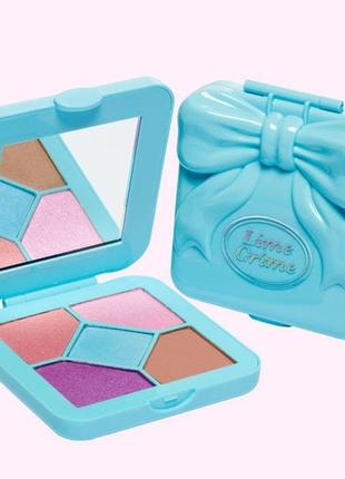 Lime crime pocket candy bubble gum plum palette