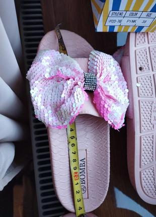 Классные шлепки, разм. 38, стелька 24.5 см