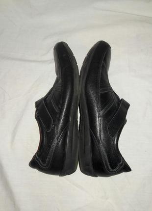 Кожаные туфли footglove 37-38размер на липучках4 фото