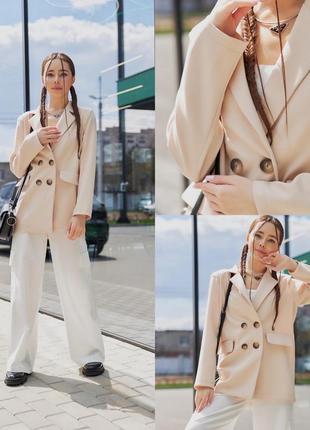 Жакет посадки овер