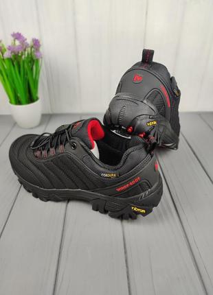 Кроссовки меррелл термо merrell vibram thermo black red5 фото