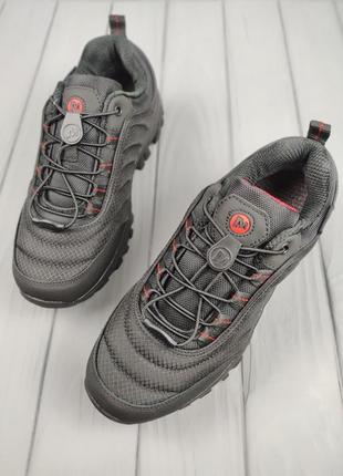 Кроссовки меррелл термо merrell vibram thermo black red