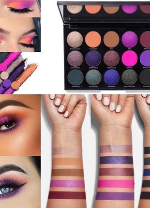 Morphe 15s social butterfly eyeshadow palette2 фото