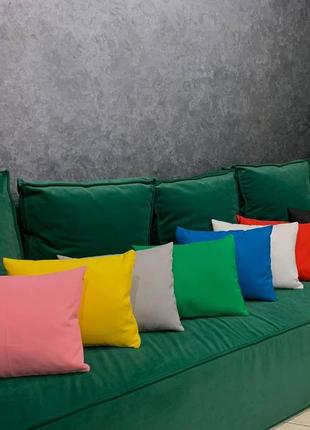 Подушки цветные с принтом.печать на подушках3 фото