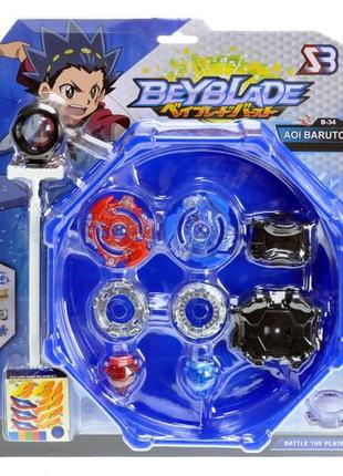 Набір бейблейдів з ареною на блістері beyblade 808a-1