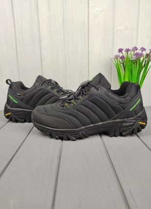 Кроссовки меррелл термо merrell vibram thermo black green3 фото