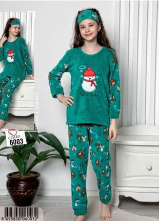 Піжама для дівчинки 6003 велофт minimoon