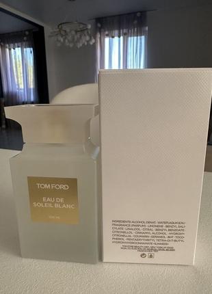 Tom ford eau de soleil blanc туалетна вода унісекс, 100 мл10 фото