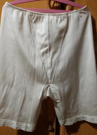 Трусы женские утяжка панталоны 48 размер белые warner`s2 фото