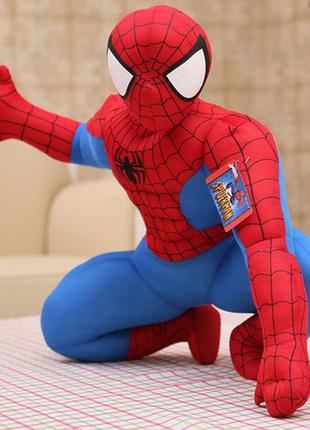 Спайдермен человек паук spider man мягкая игрушка супергерой  j10232-5 размер 45 см marvel1 фото