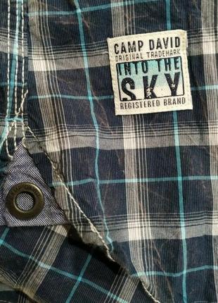 Camp david мужская рубашка размер m в клетку10 фото