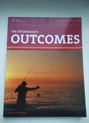 Книга учебник outcomes pre-intermediate students book