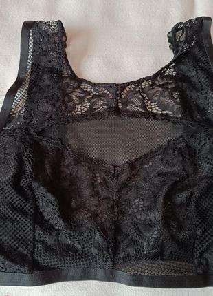 Censored мереживний топ ліф бралетт бюстгальтер чорний р.36/70-75s