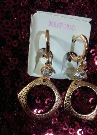 Серьги ювелирная бижутерия украшения