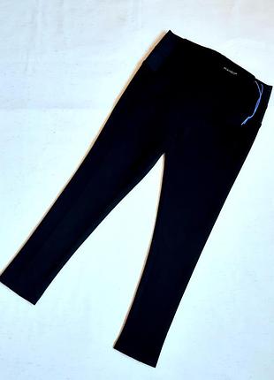 Леггинсы manor штаны черные на 6 лет