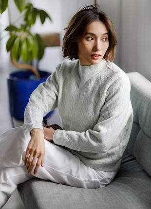 Плюшевый свитер uniqlo